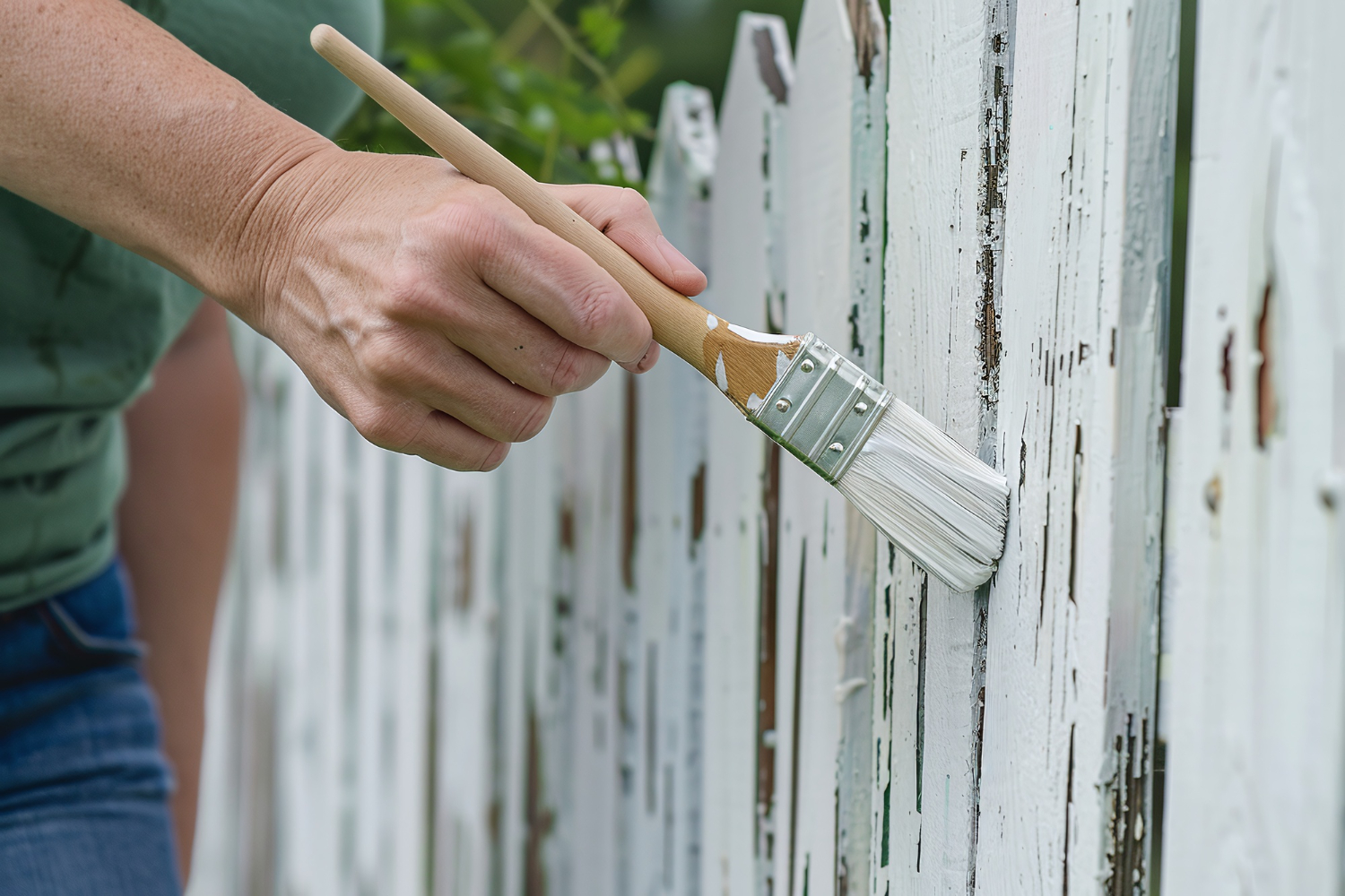 Painted Decks and Fences