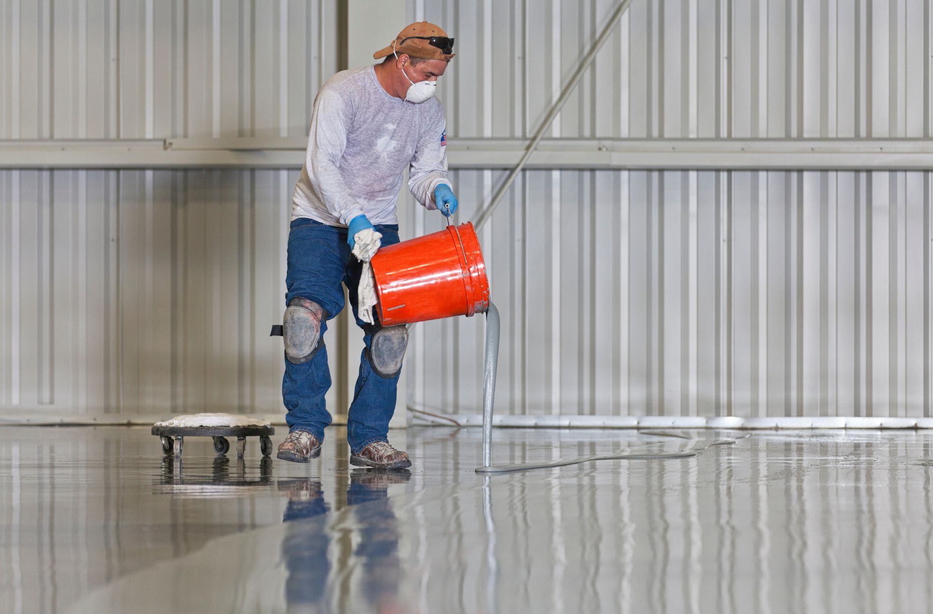 epoxy floor painting