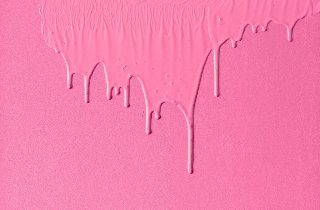 dripping paint